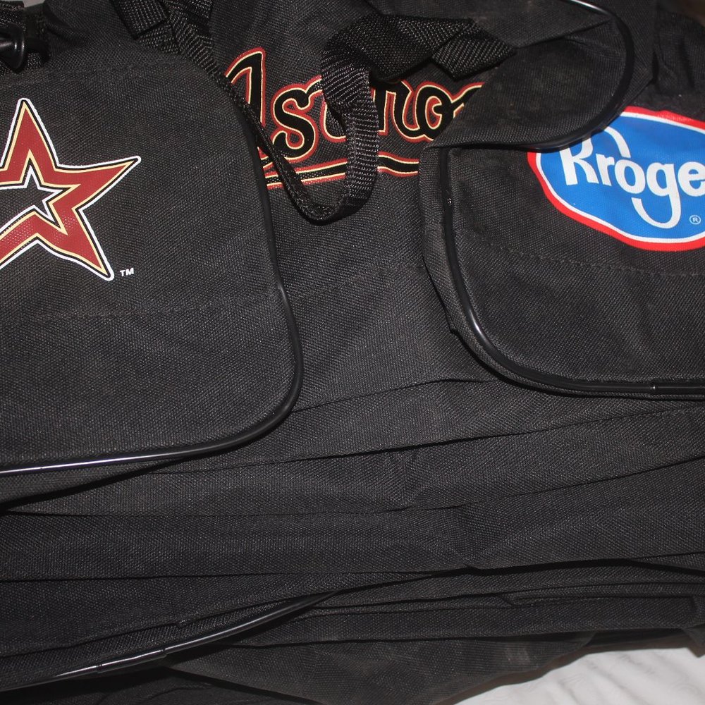 Vintage Astros Duffle bag 2003 Kroger SGA New